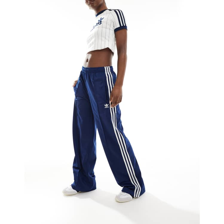 adidas Originals firebird track pants in navy