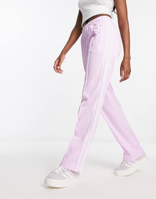 adidas Originals Firebird track pants in orchid fusion