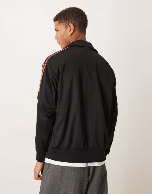 adidas Originals firebird track top in black | ASOS