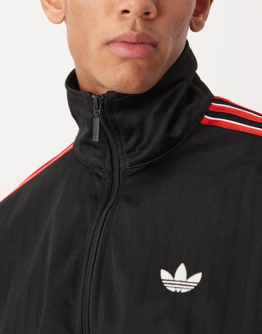 adidas originalsタグ付きFIREBIRD TRACKTOP XS adidas Originals firebird track top in black | ASOS