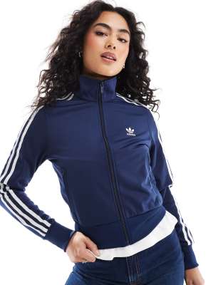 adidas Originals Firebird track top in blue