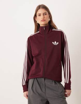 Adidas Originals Firebird Track Top In Burgundy burgundy 16390₽