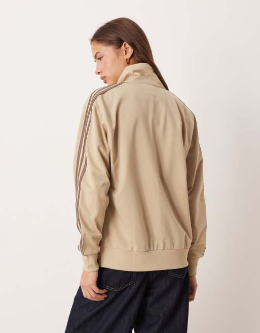 adidas Originals Firebird track top in khaki | ASOS