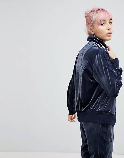 Adidas Originals Firebird Velvet Track Top Women's | lupon.gov.ph