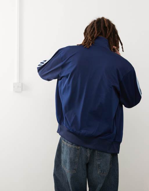 adidas Originals Firebird track top in navy ※送関込 205390974-1-black