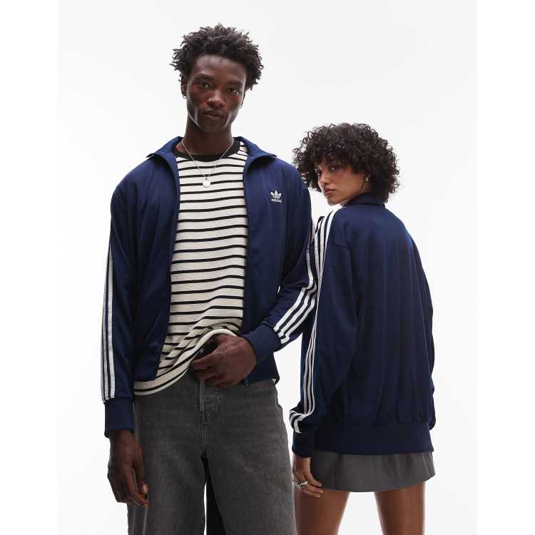 adidas Originals Firebird track top in navy ※送関込 adidas Originals Firebird track top in navy | ASOS