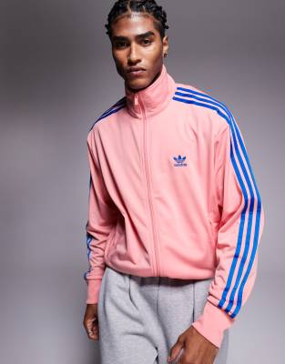adidas Originals adidas Originals Firebird track top in pink