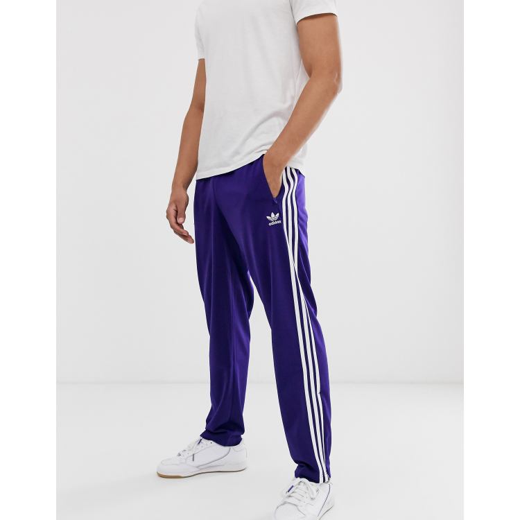 Purple adidas Originals Oversized Firebird Track Pants