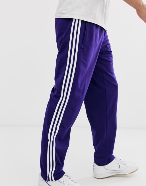 Adidas Original Firebird Track Top (Purple) at Dandy Fellow