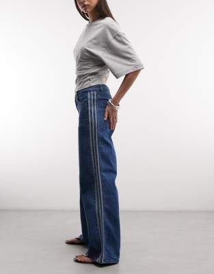 Originals - Firebird - Trainingshose aus Denim in Vintage-Blau Blau W30 L30
