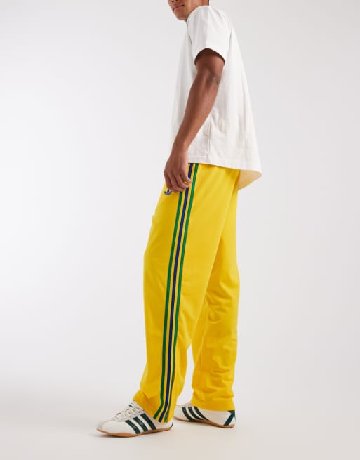 adidas Originals – Firebird – Trainingshose in Gelb und Grün, 3 von 5
