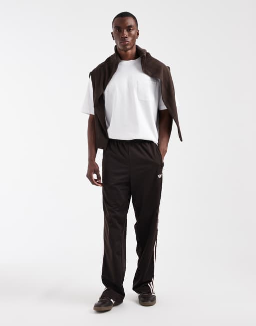 adidas Originals – Firebird – Trainingshose in Kaffeebraun, 2 von 5