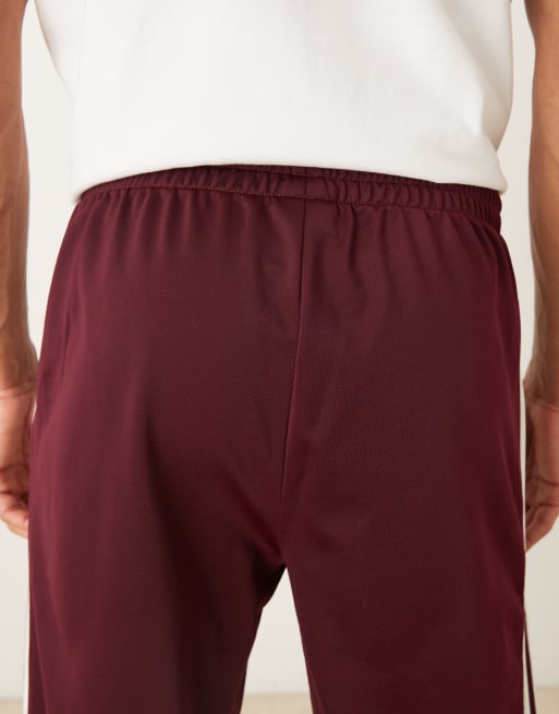 adidas Originals – Firebird – Trainingshose in Kastanienbraun und Wollweiß, 4 von 5