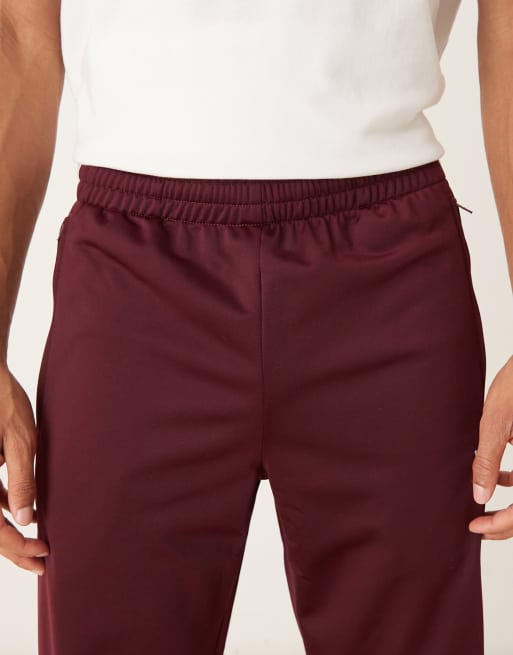 adidas Originals – Firebird – Trainingshose in Kastanienbraun und Wollweiß, 5 von 5