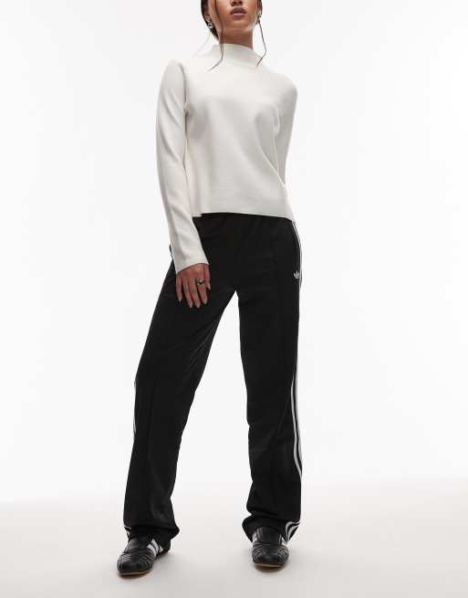adidas Originals – Firebird – Trainingshose in Schwarz und Weiß, 2 von 5