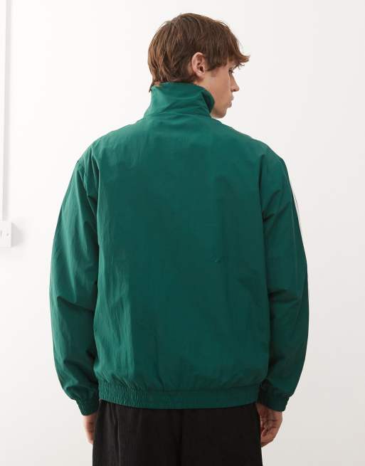 adidas Originals – Firebird – Trainingsjacke aus Webstoff in Collegiate Green, 3 von 5