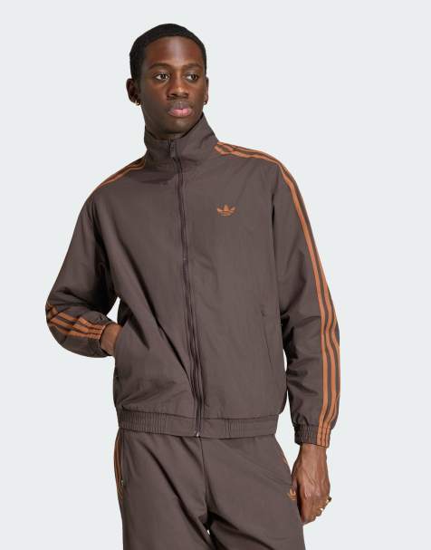 adidas Originals – Firebird – Trainingsjacke aus Webstoff in der Farbe Branch - view 1
