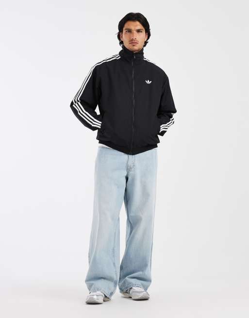 adidas Originals – Firebird – Trainingsjacke aus Webstoff in Schwarz, 2 von 5