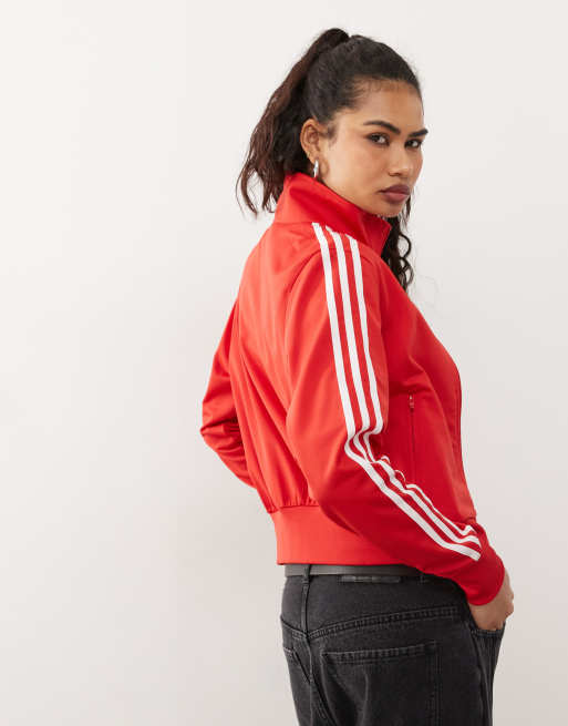 adidas Originals Firebird – Trainingsjacke in Rot, 4 von 4