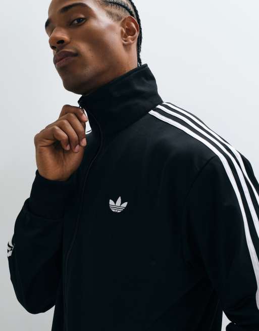 adidas Originals – Firebird – Trainingsjacke in Schwarz, 5 von 5