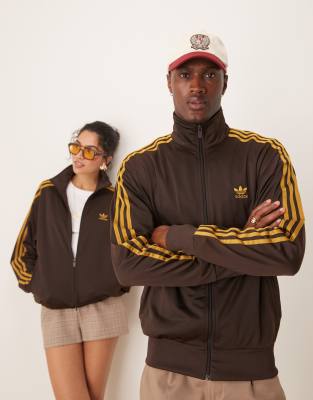adidas Originals - Firebird - Trainingsoberteil in Braun