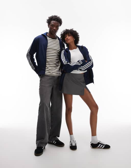 adidas Originals – Firebird – Trainingsoberteil in Marineblau, 2 von 4