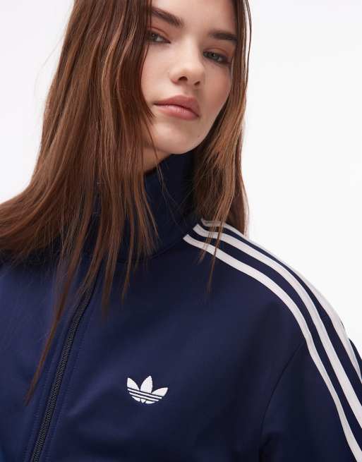 adidas Originals – Firebird – Trainingsoberteil in Marineblau, 2 von 4