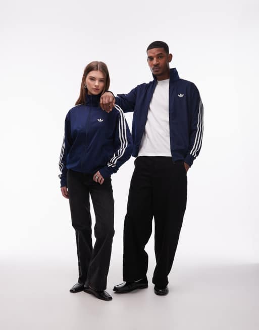 adidas Originals – Firebird – Trainingsoberteil in Marineblau, 3 von 4