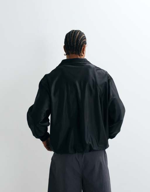 adidas Originals – Firebird – Trainingsoberteil in Metallic-Schwarz, 5 von 5