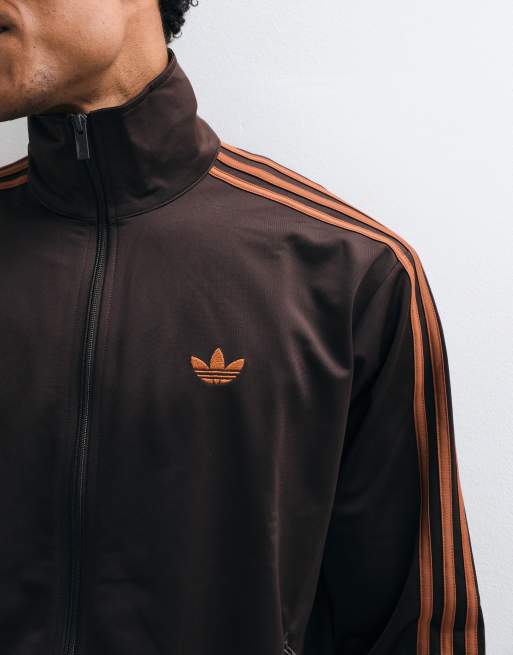 adidas Originals Firebird Trainingsoberteil in Rostorange, 4 von 5