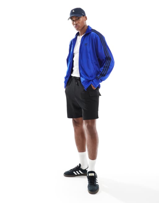adidas Originals - Firebird - Trainingstop in blauw en zwart
