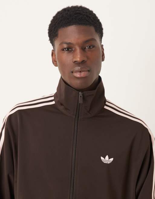 adidas Originals - Firebird - Trainingstop in bruin, 5 van 5