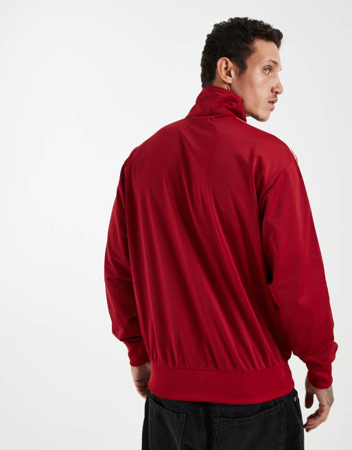 adidas Originals - Firebird - Trainingstop in rood, 3 van 5