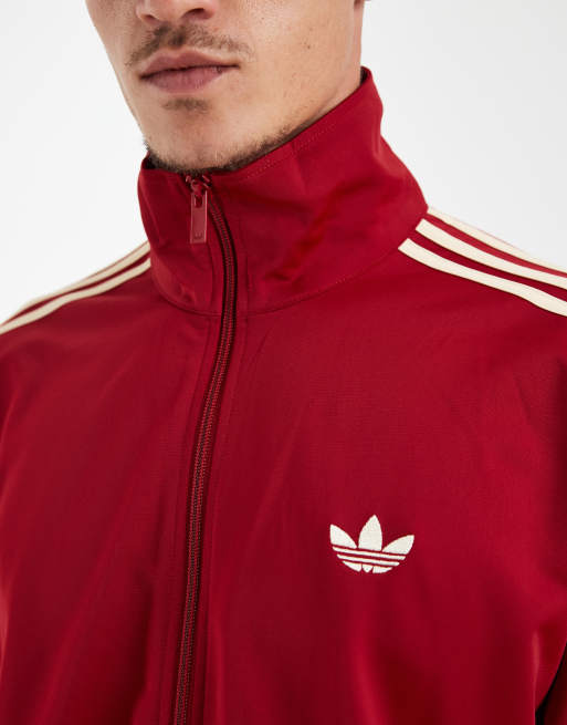 adidas Originals - Firebird - Trainingstop in rood, 4 van 5