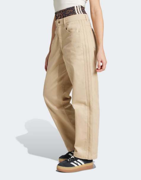 adidas Originals Firebird utility pants in stone - view 1