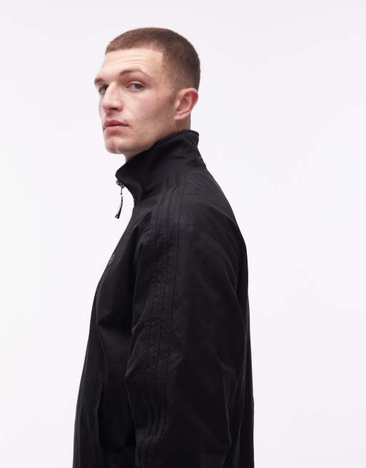 adidas Originals – Firebird – Wendejacke in verwaschenem Schwarz , 4 von 5