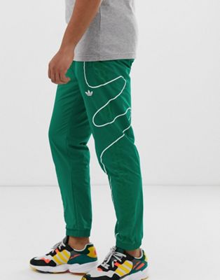 adidas Originals flamestrike joggers in green | ASOS