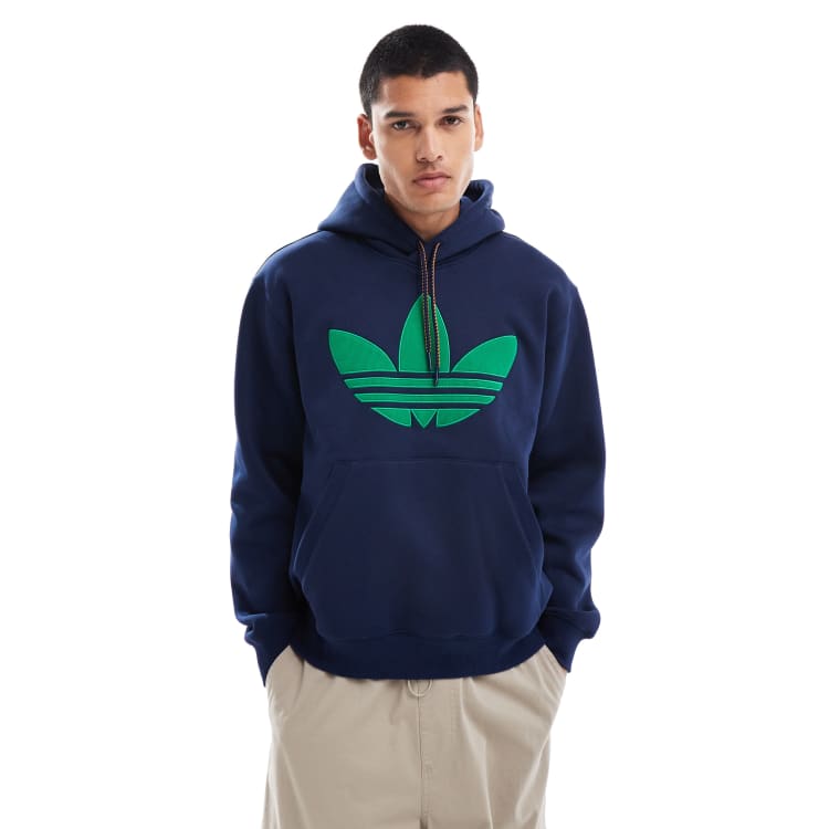 Adidas kapuzenpullover blau online