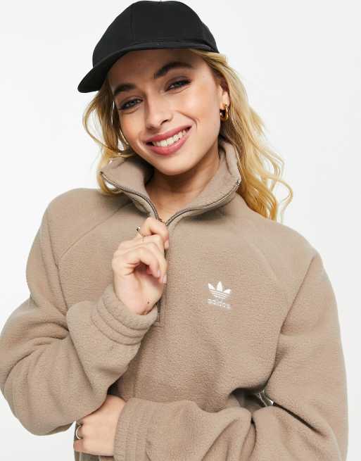 Adidas originals fleece jacket sale