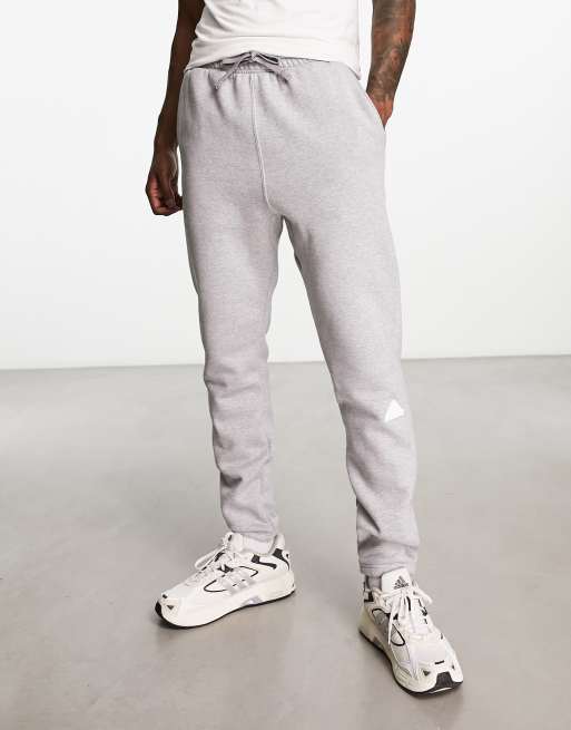 Adidas sweatpants best sale mens grey