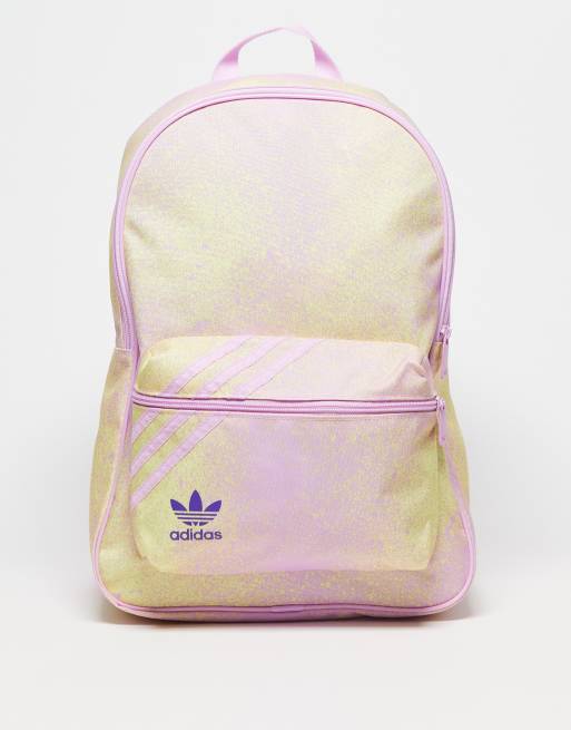 adidas Originals – Flerfärgad batikmönstrad ryggsäck
