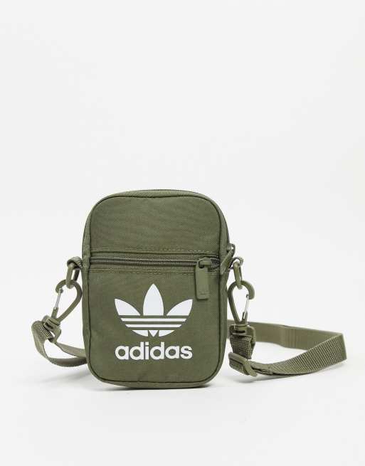 Adidas originals flight on sale bag in khaki