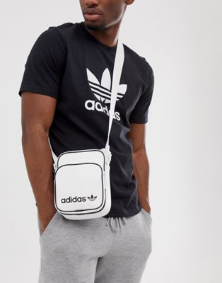 adidas Originals flight bag in white | ASOS