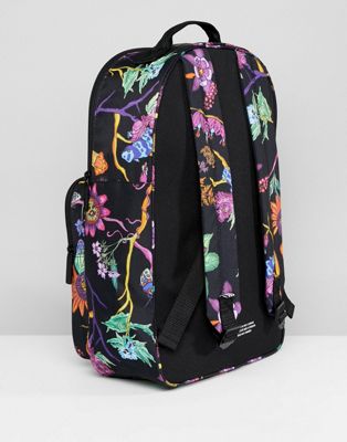 adidas originals floral backpack