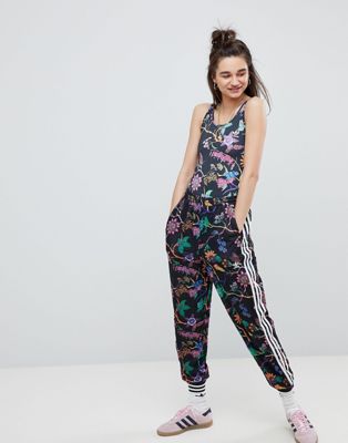 floral track pants adidas