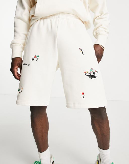 Adidas store flower shorts