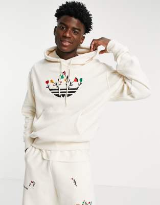 adidas originals floral hoodie