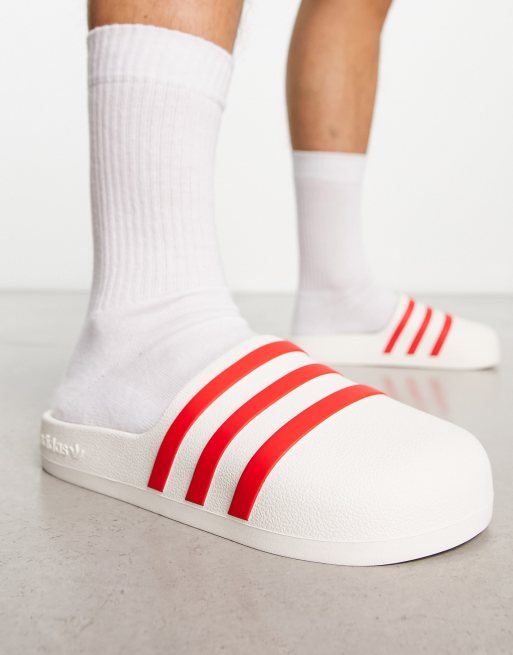 Adilette cheap slippers rood