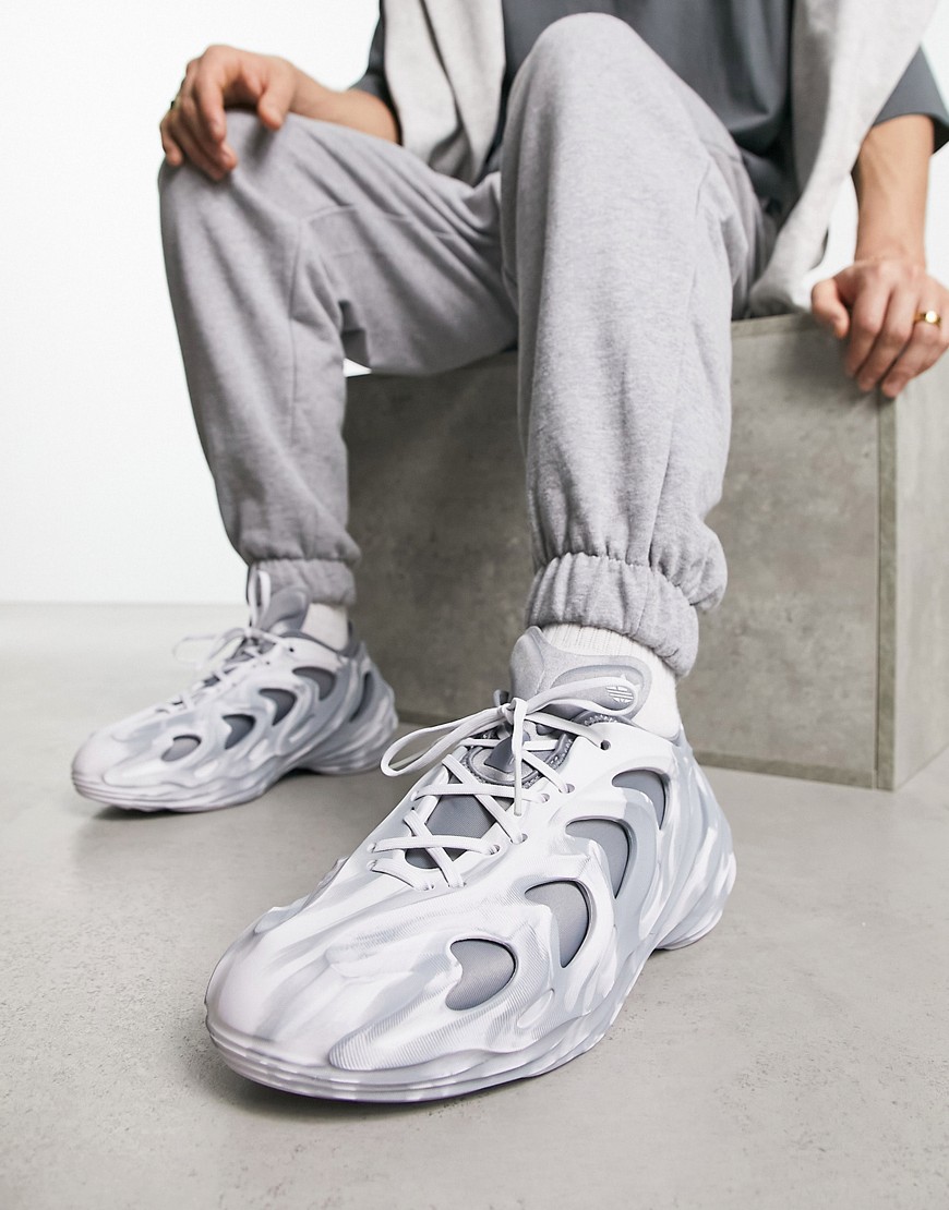 Adidas Originals Fom Quake Sneakers In Gray Marble