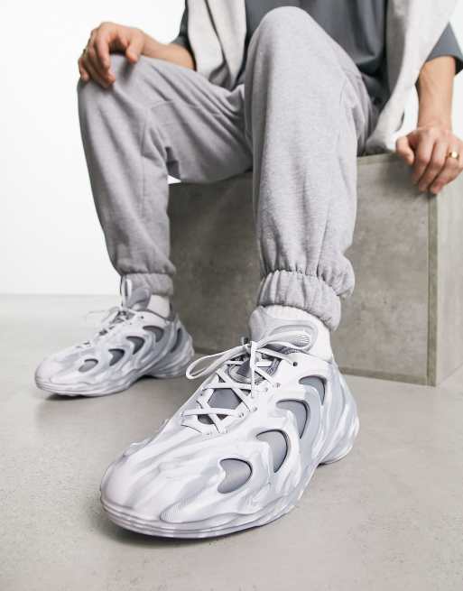 adidas Originals FOM Quake sneakers in gray marble